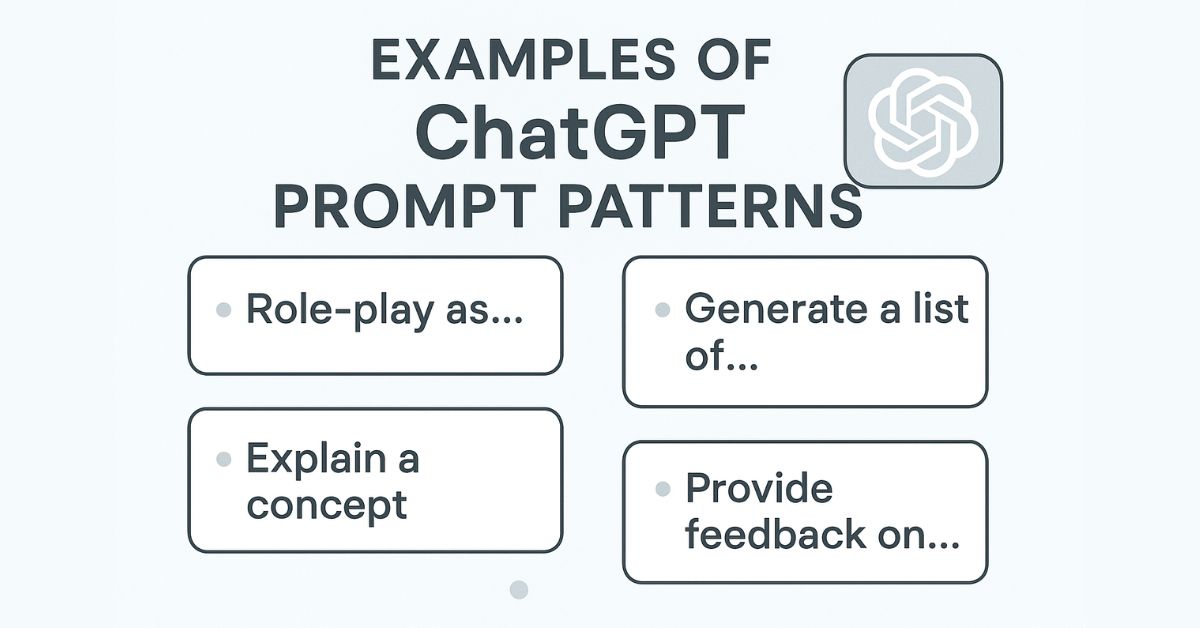 Examples of chatgpt prompt patterns